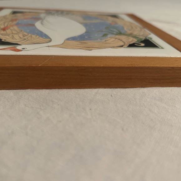 👀 HUGE SALE! VINTAGE VANDOR 1981 PELZMAN DESIGN CERAMIC TILE TRIVET - Picture 9 of 9